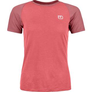 Ortovox Women's 120 Tec Fast Mountain T-Shirt Merino-shirt Damer størrelse XS farve rød/pink
