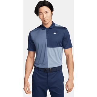 Nike Dri-Fit Victory+ Blocked Mens Midnight Navy/Ashen Slate/White M Polo trøje