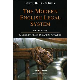 Smith, Bailey & Gunn on The Modern English Legal System