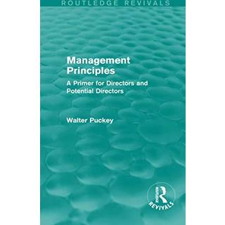 Management Principles (Routledge Revivals)