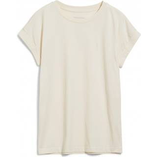 ARMEDANGELS Women's Idaa Logo T-shirt Damer størrelse XL farve beige