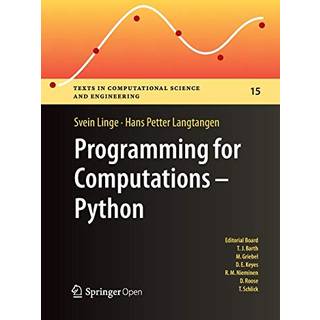 Programming for Computations - Python