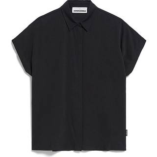 ARMEDANGELS Women's Larisaana Bluse Damer størrelse XL farve sort