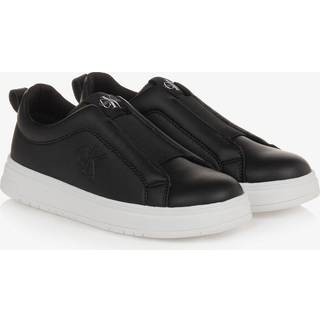 Kids Slip-On Trainers - Black - 36