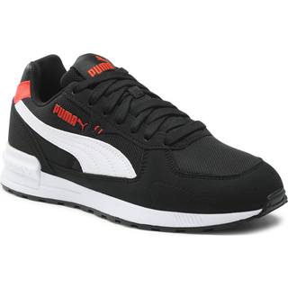 PUMA Graviton Sneakers Youth, Shoes, Black/White/Red, 37.5