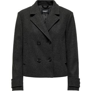 Freja Life Kort Jakke, Dark Grey Melange, XS