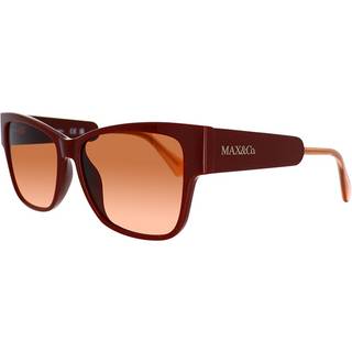 Max & Co. MO0054 69F 55 Solbriller Kvinder Rød - Shiny Burgundy Red - 55mm