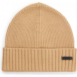 BOSS Fati Beanie Beige