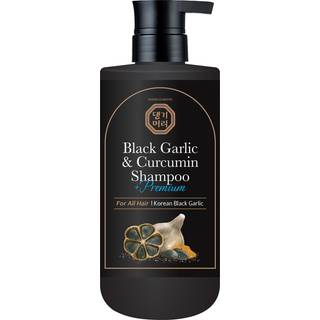 DAENG GI MEO RI Black Garlic & Curcumin Shampoo Dyb regenererende shampoo Til hårvækst og styrkelse af hårrødder 500 ml - 500 ml