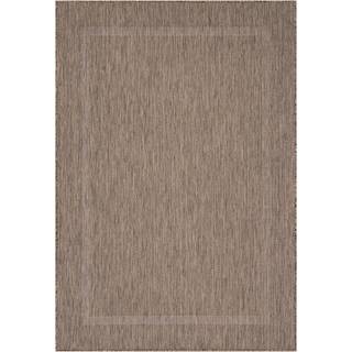 Relax Udendørs Tæppeløber Ensfarvet - Brun - 80x250 (Løber)