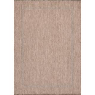 Relax Udendørs tæppe Ensfarvet - Beige - 280x370