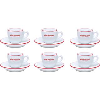 La Pavoni Espressokopper 7,5 cl 6 Stk LPACUPCE01