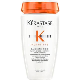 Kerastase Nutritive Plant-Based Proteins And Niacinamide Bain Satin Riche Shampoo, 250 ml.