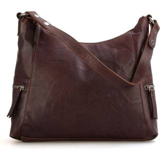 Spikes & Sparrow Bronco Hobo bag mørkebrun