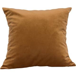 TangDepot Solid Velvet Throw Pillow Cover/Euro Sham/Pushion Sham Super Luxury Soft Pillow Cases Mange farve- og st?rrelsesindstillinger - (16 """"