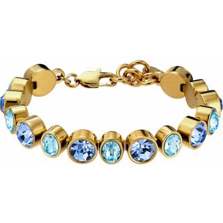 DYRBERG/KERN ELAINE ARMBÅND 440126 (Gold, Blue, ONESIZE)
