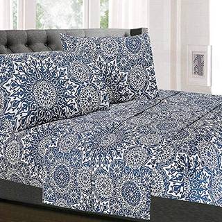 King Size Sheets - Åndbar luksusbeddeplader med fuld elastik og sikre hjørne stropper indbygget - 1800 Supreme Collection Extra Soft Deep Pocket