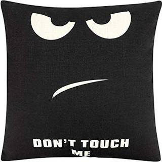 Lewondr kast pudebetr?k 18x18 tommer s?t med 2 dobbeltsidet faux pels hyggelig bl?d dekorativ pudebetr?k med plys kugle luksus broderede snefnug