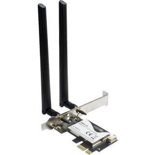 Inter-Tech DMG-35 WiFi 6 + BT 5.0 PCIe Adapter