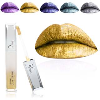 Kilshye Glitter Lipstick Matte Liquid Lipsticks Metallic Lip Glaze High Pigment Lipgloss Langvarig vandt?t l?be makeup til kvinder og piger pakke