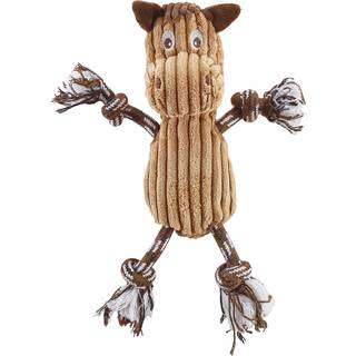 Charmerende k?ledyr Ranch Roperz Horse Plush Squeaky Dog Leget?j