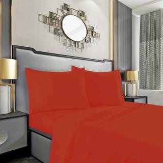 Mocassi Queen Sheet Set - Luxury Hotel 1800 tr?dt?lling Senget?jsark & ???illowcases - Ultra Soft Breathable & Cooling Bedark - Deep Pocket - Ry