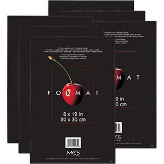 MCS-format Billedrammer Galleri V?grammer sort 8 x 12 6-pack