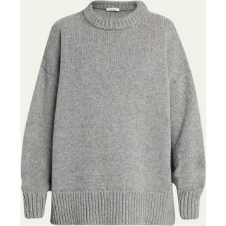 The Row Ophelia wool and cashmere sweater - grey - XL
