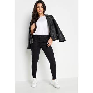 PixieGirl Petite PixieGirl Petite Black Pocket Detail Cargo Skinny Jeans