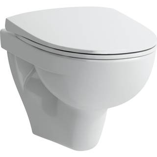 LAUFEN Pro-N væghængt toilet, 180/230 mm, hvid