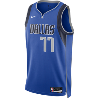 Dallas Mavericks Icon Edition 2022/23 Nike Dri-FIT NBA Swingman-trøje til mænd - blå - XS