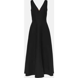 Valentino VGold CrÃªpe Couture midi dress - black - XXXS