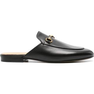 Gucci Princetown leather slippers - black - EU 35.5