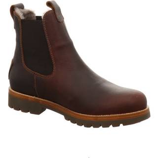 Panama Jack Herren Chelsea Boots braun Glattleder