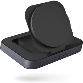 Zens trådløs Qi opladestander, 15W, sort