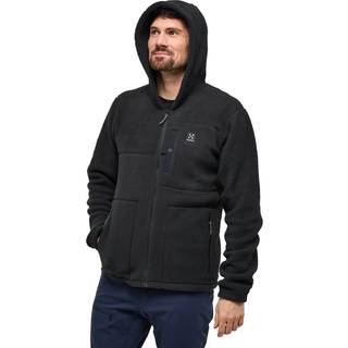 Haglöfs Men's Malung Pile Hood True Black, XXL