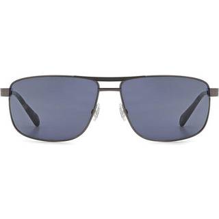Fossil FOS 2141/S R80/IR 63 Solbriller Mænd Silver - Matte Dark Ruthenium - 63mm