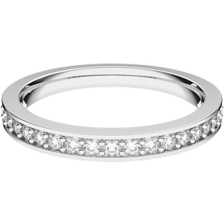 Rare Ring, Weiß, Rhodiniert