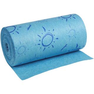 Vileda Quick'n Dry aftørringsklud 10m x 25cm cellulose blå