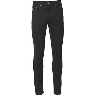 VRS herre jeans slim fit str. 38/32 - sort (På lager i varehus)