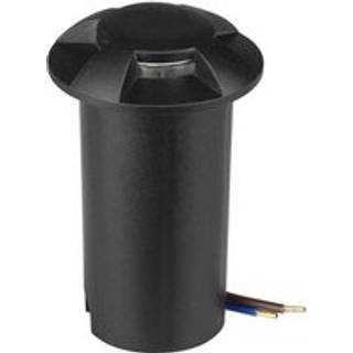 1W Nedgravningsspot LED - Lys 6400K, Sort - Kulør : Kold