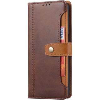 iPhone SE (2022 / 2020) / 8 / 7 Læder Cover m. Kortholdere - Brun