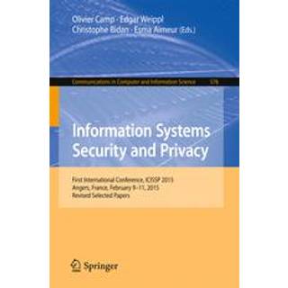 Information Systems Security and Privacy