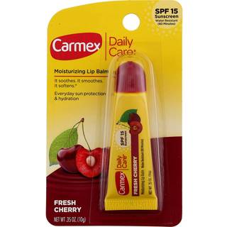 Carmex Cherry Flavor Lip Balm SPF 15 0,15 oz (Stick in Carded box)