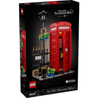 21347 - Rød London-telefonboks