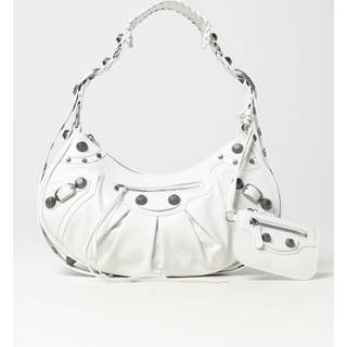 Balenciaga Le Cagole Small leather shoulder bag - white - One Size