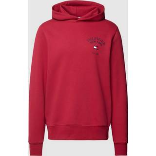 Tommy Hilfiger Herren Hoodie rot unifarben