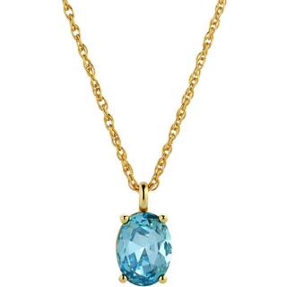 DYRBERG/KERN BARGA HALSKÆDE 440091 (Gold, Blue, ONESIZE)