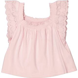 Polo Ralph Lauren Kids Embroidered cotton top - pink - Y 10-11