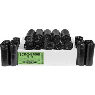 Aluf Plastics 7-10 gallon papirkurvposer - (kommerciel 1000 pakke) - Source Reduction Series Value High Density 6 Micron Gauge (Equiv) - beregnet